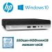 HP ProDesk 400 G5 DMini настольный / Win10Pro / Core i3-9100 / SSD256B+HDD1000GB / 16GB /