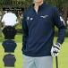  Golf одежда мужской половина Zip mok шея GIORNO SEVEN Giorno seven с высоким воротником tops рубашка-поло с длинным рукавом весна лето осень-зима принт бренд модный 
