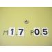M1.7*0.5 наружный диаметр 16Φ мм глаз кости б/у товар 