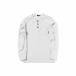 [ максимальная скорость отправка ]Green Clothing зеленый механизм закрывания Light Fleece Henley Neck свет флис застежка с планкой Ash [ mid re year ]