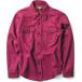 green clothing зеленый механизм закрывания WOOL FLANNEL SHIRTS шерсть фланель рубашка BERRY PINK[ mid re year ]