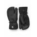 [ максимальная скорость отправка ]HESTRAhe -тактный la перчатка 33872 3-Finger Full Leather Short Black [ кожа ][ зимние виды спорта ][ перчатка ]