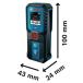 ���� �{�b�V�� PRO GLM50-21 ���[�U�[�����v ����͈�0.15�`50m BOSCH ���^�� �݌� �֘A�摜1