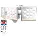���T�V LED-AC3045 12Wx3�� �t���[�A�[����LED�Z���T�[���C�g �����R���t ���O���� RITEX musashi '