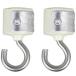 DULTON B520-329IV MAGNETICHOOKSETOF2IVORY