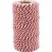 DULTON GS555-266A TWISTEDSTRINGWHITE/RED