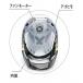 �����������I�I10�܂� TOYO �����@�����w�����b�g Windy Helmet �M���Ǒ΍� �����΍� No.395F-S �֘A�摜2