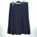  school skirt summer thing w69- height 70 navy blue middle . high school pleat school uniform uniform woman used HK7357