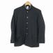  школьная форма . Ran 170A мужчина . верхняя одежда шерсть . стандарт type школьная форма раунд цвет волна чёрный б/у разряд C a3 JJ6238