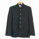  школьная форма . Ran 160A мужчина . верхняя одежда круг мытье возможно шерсть . раунд цвет kasidos чёрный б/у разряд C a3 JJ6465