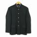  школьная форма . Ran 185A мужчина . верхняя одежда круг мытье возможно шерсть . стандарт type школьная форма раунд цвет kasidos чёрный б/у разряд C a3 JJ6498