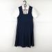  сарафан шнур Thai грудь 80 талия 72 стрекоза лето предмет женщина школьная форма средний . средняя школа цветок темно-синий форма б/у разряд C NA0455