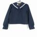  the best skirt ribbon top and bottom 4 point set winter thing woman school uniform middle . high school navy blue uniform used rank B NA5472