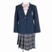  blouse skirt cord Thai top and bottom 3 point set 150 can ko- summer thing woman school uniform middle . high school white uniform used rank C NA5494