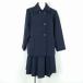  jacket skirt top and bottom 2 point set 165 large size winter thing woman school uniform middle . high school navy blue uniform used rank C NA6479
