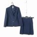  блейзер юбка верх и низ 2 позиций комплект большой размер очень большой зима предмет женщина школьная форма средний . средняя школа темно-синий форма б/у разряд C NA7328
