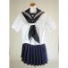  study . woman height etc. . uniform large size summer sailor suit skirt top and bottom set [ replica TAM]TAM-7-B