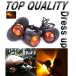 * очень популярный товар!!* 12V универсальный мотоцикл Mini Brett указатель поворота указатель поворота янтарь гильза type черный Monkey Balius SR400 4 шт чёрный 