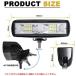 ����������I�����P�xLED!!�� samsung�� ���ǔ� LED���[�N���C�g ��Ɠ� 16LED ���C�g�o�[ �L�p�^�C�v 16�A 12V/24V 48w �h�� ������ �֘A�摜2