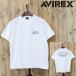 AVIREX �A���B���b�N�X FADED S/S MIL HENRY TEE �w�����[�l�b�N ����T�V���c 783-6134030 �R�b�g�� �� �h�J �A�r���b�N�X �~���^���[ �g�b�v�X �����Y �u�����h