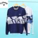 Callaway Callaway одежда Golf одежда мужской вязаный свитер Logo Jaguar do tops длинный рукав вырез лодочкой бренд модный осень-зима 