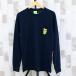 HUF �n�t ���K�u���X�g�h�J �|�P�b�g�t�� �����O�X���[�u�s�V���c MEGABLAST EMB. L/S POCKET TEE �N���[�l�b�N ���S ����T �g�b�v�X