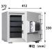 [.. доставка ] с цифровой клавиатурой несгораемый сейф diamond safe MEK30-4 30kg. выдерживающий огонь час 30 минут / цифровая клавиатура + ключ ( углубление ключ ) модель 