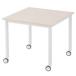a-ru*ef*ya мака wa литейщик стол белый ножек W800×D800 натуральный ( масса :16.5kg) RFCTT-WL8080NA
