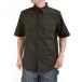  freewheelers FREEWHEELERS рубашка Corky SHORT SLEEVE SHIRT Vintage Style Panama Cloth WASTE OIL BLACK короткий рукав рубашка work shirt 2623004