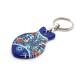 [ почтовая доставка OK] Турция производства na The -rubonjuu брелок для ключа . рыба / темно-синий N-K14501NV