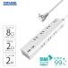  разветвитель USB розетка ответвление удлинитель 2m 8 выход белый STPA820-WT Top Run do официальный магазин 
