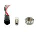 TRS LED�p�C���b�g�����v 24V 16mm�� ���ߍ��� �M�{�V�t �N���A/�u���[/���b�h/�O���[��/�A���o�[ ���� �֘A�摜1