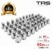 TRS �X�e�����X �i�b�g�L���b�v 33mm ����60mm 60�� ISO�z�C�[���Ή� �i�b�g�J�o�[ ��^�g���b�N 350011-60