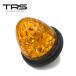 TRS 24V специальный LED автобус маркер (габарит) лампа бриллиантовая огранка линзы янтарь 320014