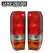  Land Cruiser 70 Land Cruiser 70 75 Land Cruiser задний фонарь задние фонари тормоз лампа lai карты оригинальный модель 1985 год -1999 год 70 серия 71 серия экстерьер Toyota 