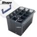waku fimac �^�b�N���{�b�N�X �[�^13.5cm ��e�� �n�[�h�P�[�X �d�؂�t�� ���A�[�P�[�X ���^���W�O �v���O���[ �t�B�b�V���O �֘A�摜1