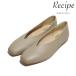  рецепт обувь Recipe легкий мягкий кожа сверху товар офис RP-267 V cut квадратное GREIGE натуральная кожа женский сделано в Японии MADE IN JAPAN