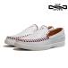  верх seven обувь туфли без застежки TOP SEVEN T7-AT297 SLIPON WHITE/RED шнур нет кожа натуральная кожа 