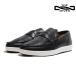 VISA размещение верх seven Loafer туфли без застежки TOP SEVEN T7-S253 RF BLACK мужской обувь кожа casual 26SS