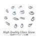  blue moon цвет . очарование .. crystal Stone! высокое качество стекло Stone 6 разнообразные 5 штук входит 