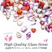  высокое качество стекло Stone 10 cut иметь diamond type разнообразные 5 штук входит 