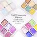  ногти акварель Palette 6 -цветный набор 