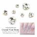  ногти ювелирные изделия biju- детали crystal V cut Stone 130
