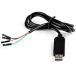 KKHMF USB to UART TTL RS232 PL2303HX ワイヤーアダプタ変換ケーブルRaspberry Pi Arduino用