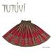  хула костюм юбка пау TUP-FT578 TUTUVIpauwa-kahiko цвет : балка nto янтарь * темный красный 