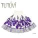  хула костюм юбка пау TUP-FT603 TUTUVIpauli Rico i цвет : "теплый" белый * лиловый 