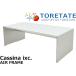 [ б/у ]Cassina ixc. AIR FRAME центральный low стол стекло небо с табличкой W1205 2024070602[ б/у офисная мебель ]