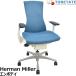 [ б/у ] Herman Miller en корпус стул передвижной локти голубой 2026082101[ б/у офисная мебель ]