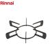 ...[ маленький размер ] таган встроенный плитка часть материал размер : диаметр 225.8(mm) Rinnai 010-415-000 жаростойкий серый 