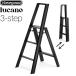 lucano ���J�[�m �͂����E�r�� �ő�g�p���ʁF100kg ���J��H�� ML2.0-3(BK) 3-step�i3�i�j �u���b�N �i���� ����E�y���j�z���E���Ԏw�� �s�j